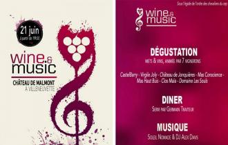 WINE & MUSIC - > Château de Malmont à Villeneuvette !