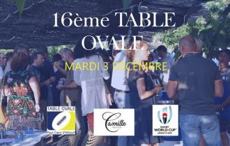 16ème Table Ovale - Chai de la Gare GIGNAC